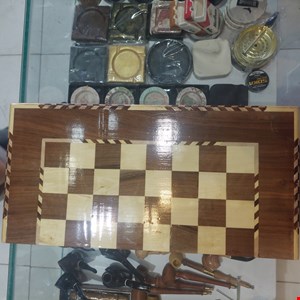 تخته نرد معرق دست‌ساز چوبی