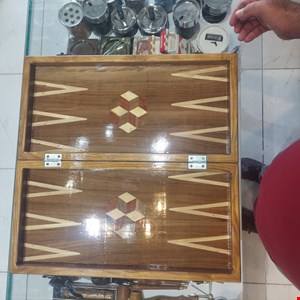 تخته نرد معرق دست‌ساز چوبی
