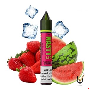 سالت نستی توت فرنگی هندوانه یخ Nasty Liq Watermelon Strawberry 30ml