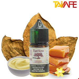 سالت نیکوتین رایپ ویپز تنباکو کاستارد کارامل | RIPE VAPES VCT CARAMEL 30ml
