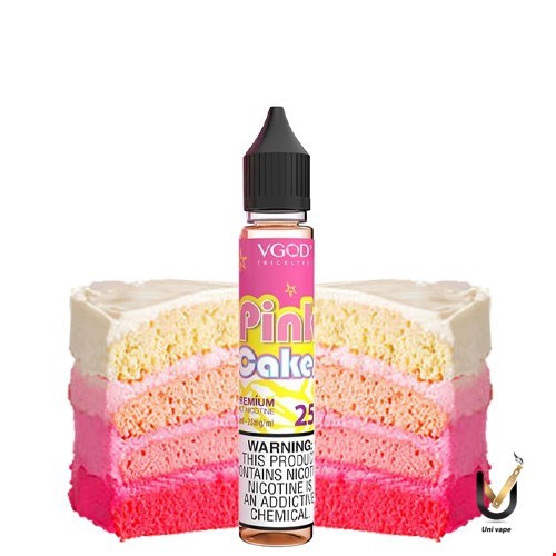 سالت ویگاد کیک صورتی | VGOD PINK CAKES