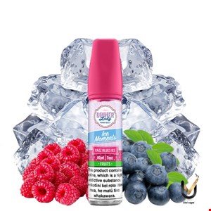 جویس دینرلیدی بلوبری تمشک یخ | DINNER LADY RAZZ BLUES ICE-MOMENTS SERIES 60ML