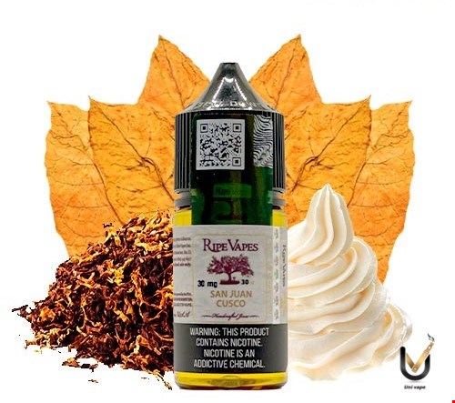 سالت تنباکو خامه رایپ ویپز (30 میل) RIPE VAPES SAN JUAN CUSCO
