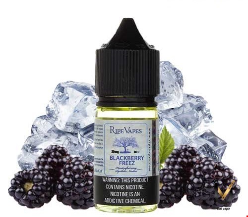 سالت رایپ ویپز تمشک سیاه یخ | RIPE VAPES BLACKBERRY FREEZ