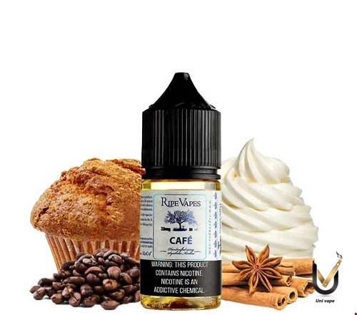 سالت رایپ ویپز کیک قهوه دارچین خامه RIPE VAPES CAFE 