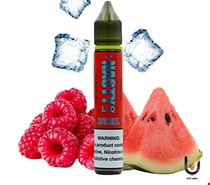سالت نستی تمشک هندوانه یخ NASTY LIQ RASPBERRY WATERMELON 30ML