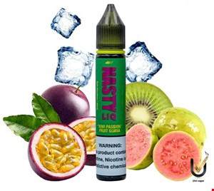 سالت نستی کیوی پشن فروت یخ NASTY LIQ KIWI PASSION FRUIT GUAVA 30ML