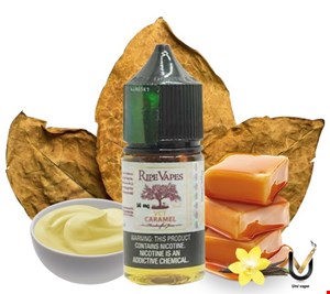 سالت نیکوتین رایپ ویپز تنباکو کاستارد کارامل | RIPE VAPES VCT CARAMEL 30ml
