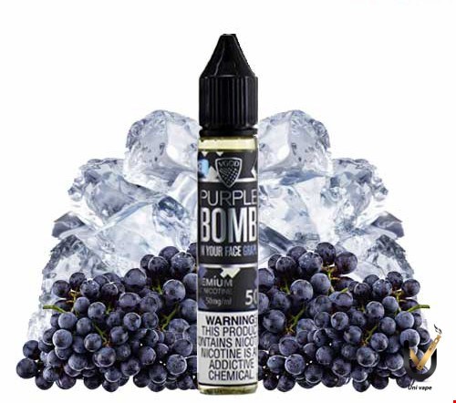  سالت ویگاد بمب انگور یخ | VGOD Purple Bomb Grape Ice
